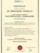 Certificat de naturopathie animalière option cheval, validé en août 2022 avec Mention Excellent par l’École Suisse de Naturopathie pour Animaux (ESNA), ainsi que les vétérinaires référents et praticiens en médecines complémentaires relatifs aux différentes techniques de soins proposés. Certificat de naturopathie animalière option cheval validé avec Mention Excellent en août 2022.